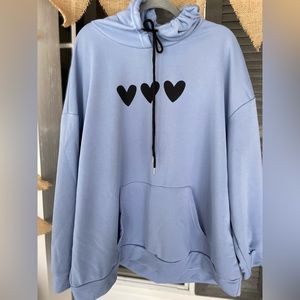 SHEIN CURVE SIZE 4X plus size womens hoodie. New condition!